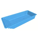Piscina fibra de vidrio Chiwawa 155 x 400 x 950 cm rectangular