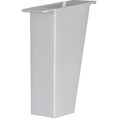 Pata para muebles inclinada ABS gris 120 mm