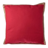 Almohadón decorativo 50 x 50 cm rojo