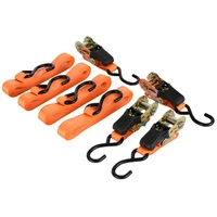 Set de 4 eslingas planas 25 mm x 5 mt 350 kg