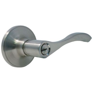 Cerradura manivela acero inoxidable con llave