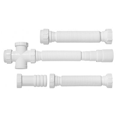 Sif�n triple PVC 