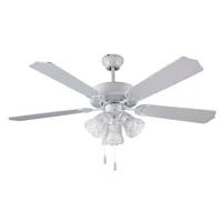 Ventilador de techo Sage 5 aspas 3 luces blanco