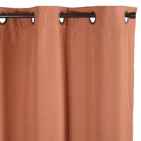 Cortina de tela Black Out Textil 200 x 220 cm terracota