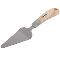 Cuchillo para torta de silicona y madera