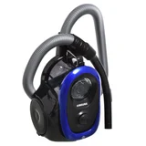 Aspiradora azul y negra 1800 w