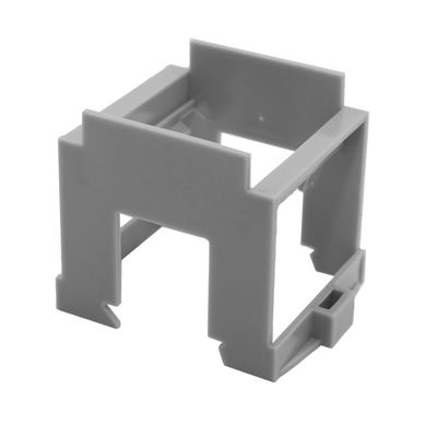 Soporte 2 modulos para riel din