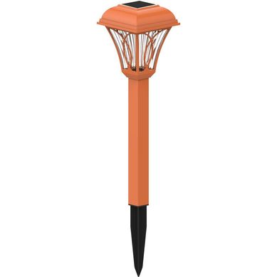 Estaca solar LED 35 cm naranja