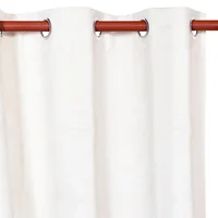 Cortina de tela Suede 140 x 220 cm crema