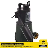 Alquiler de bomba desagote 0,75 hp