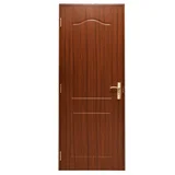 Puerta de interior MDF 76 X 204 cm marrón derecha