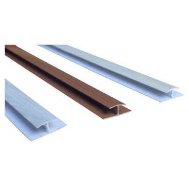 Perfil PVC H beige