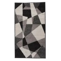 Alfombra caminero Lotto blocks gris 67 x 120 cm