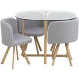 Juego de comedor Graph 1 mesa y 4 sillas