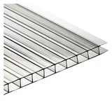 Policarbonato alveolar 6 mm x 1.05 x 5.80 m transparente