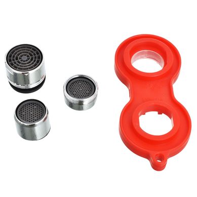 Set 3 aireadores y llave metal