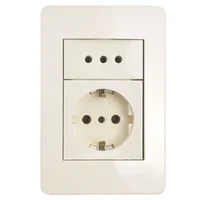 Armado schuko con tierra y toma marfil