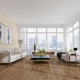 Piso vinílico maderado 4 mm Oak Brow café satinado 2.20 m2