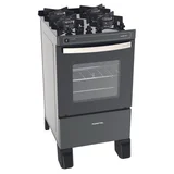 Cocina a gas PK-GL4B 48 cm 4 hornallas negra