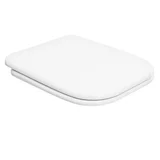 Tapa para inodoro Universal de plástico blanco