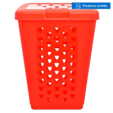 Cesto de ropa de plstico 60 L
