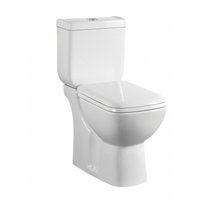 Kit de inodoro Gala con depósito y tapa 25 cm blanco