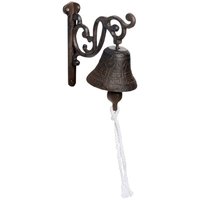 Campana para puerta gris