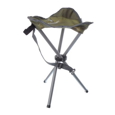 Banquito plegable 3 patas verde