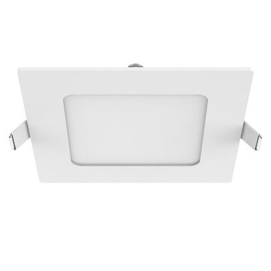 Panel led cuadrado de sobreponer luz clida 6 W