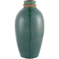 Florero Kaula verde jade 15 x 28 cm