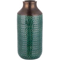 Florero Kaula verde jade 19 x 42 cm