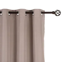 Cortina de tela Black Out Camil Sun Out 140 x 220 cm taupe