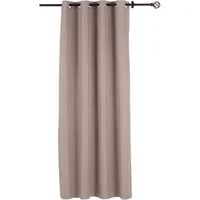 Cortina de tela Black Out Camil Sun Out 140 x 220 cm taupe
