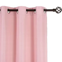 Cortina de tela Black Out Camil Sun Out 140 x 220 cm rosa