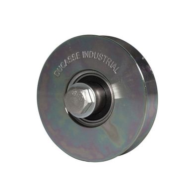 Rueda para port�n acero templado 6.2 x 6.2 x 1.6 mm Rueda port�n perno 64 mm 100 kg