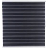 Cortina roller Día y Noche 150 x 250 cm gris oscuro