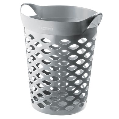 Canasto flexible redondo 44 L gris