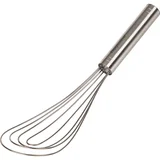 Batidor plano de acero inoxidable 25 cm