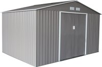 Caseta de metal 210 x 340 x 255 cm gris