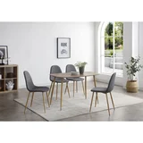 Juego de comedor Dominga 1 mesa y 4 sillas