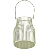 Portavela de metal Deco gold 21 cm