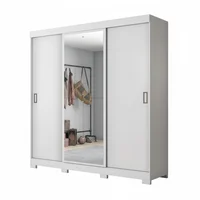 Placard Prince 3 puertas corredizas blanco