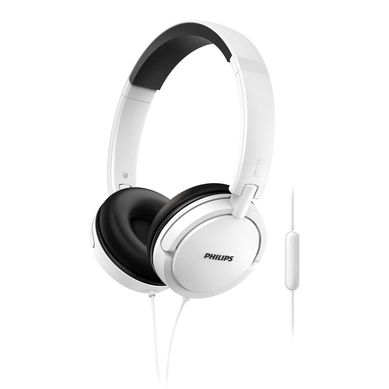 Auriculares estilo dj blanco