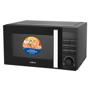 Microondas digital con grill 23 L 800 w negro