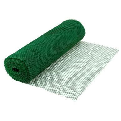 Malla plstica 1 x 10 m verde #5