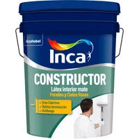 Pintura látex de interior mate paredes y cielorrasos Constructor 4 L