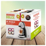 Cafetera Mini Me blanca y negra con 4 cajas de cápsulas 0,8 L