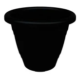 Maceta redonda 35 cm negra