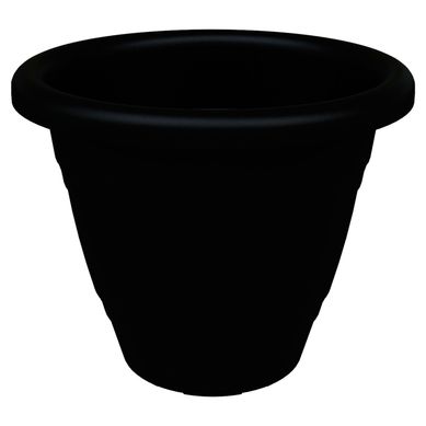Maceta redonda 45 cm negra