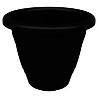 Maceta redonda 45 cm negra